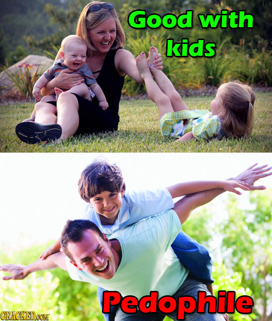 Good with kids Pedophile CRAGKEDCON