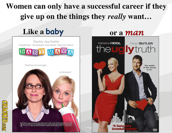 22 Weirdo Stereotypes About Women That Hollywood Won’t Drop