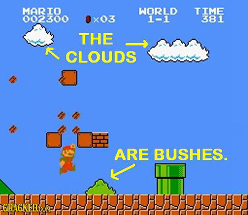 MARTO WORLD TIME 002300 X03 1-1 381 THE CLOUDS ARE BUSHES. GRACKED.COM