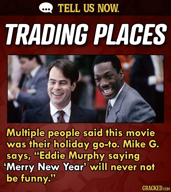 You Told Us: Your Unexpected Holiday Movie (That Isn't 'Die Hard')