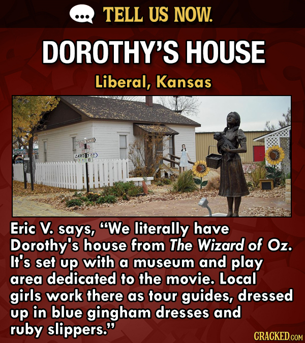 Tell Us Now: What's Your Hometown Known For (That No One Actually Knows)?