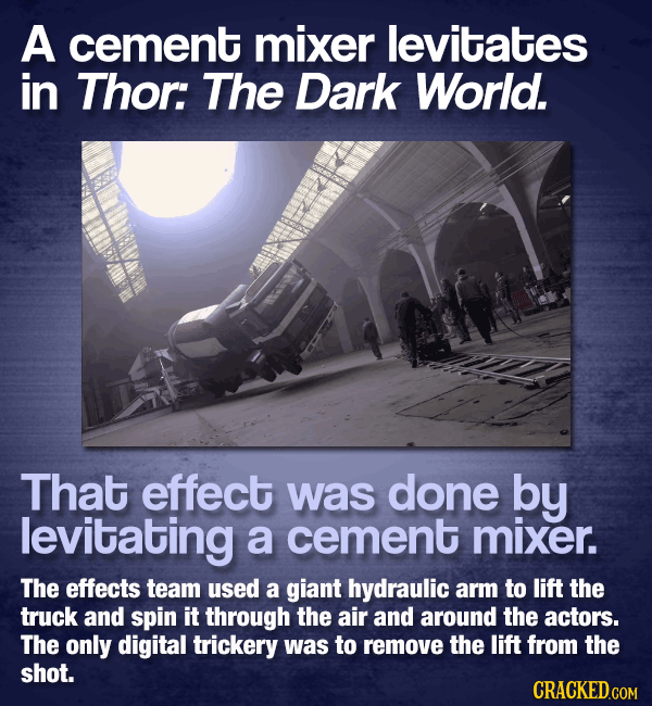 26 Movie Effects That Look Like CGI, But Nope