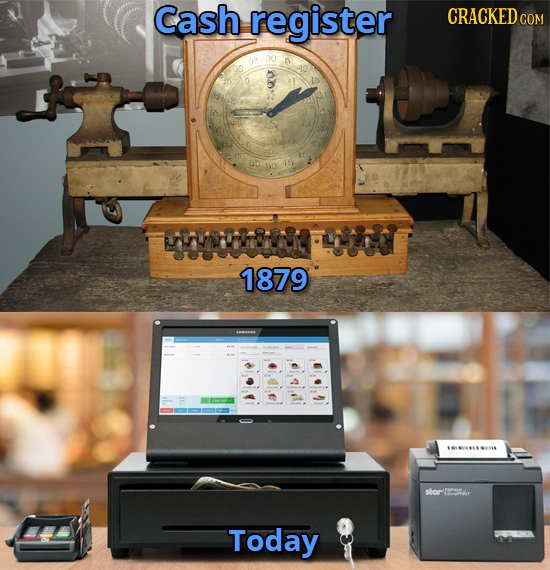 Cash register CRACKEDe COM 08008780 1879 tor Toouar Today 