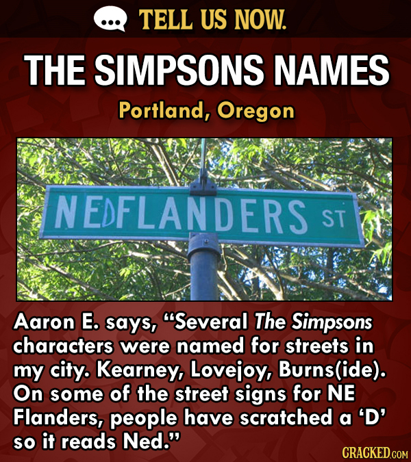 Tell Us Now: What's Your Hometown Known For (That No One Actually Knows)?