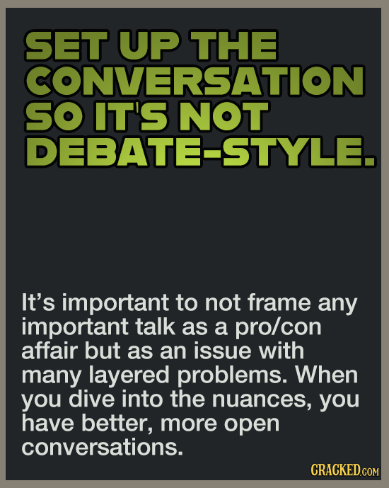 18 Scientific Findings To Help You Have Difficult Conversations With Friends & Family