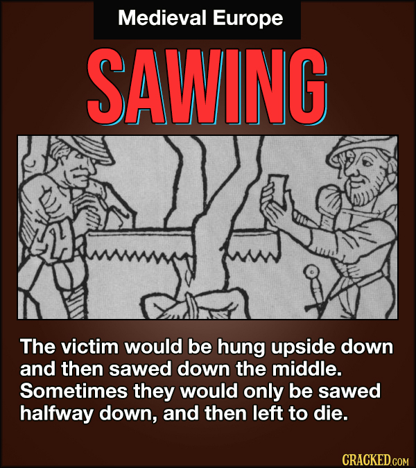 15 Terrifying Forms of Execution Throughout History