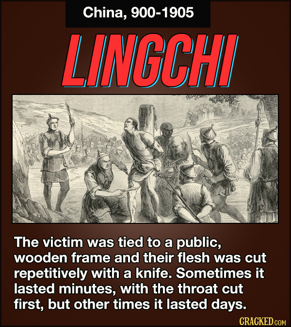 15 Terrifying Forms of Execution Throughout History