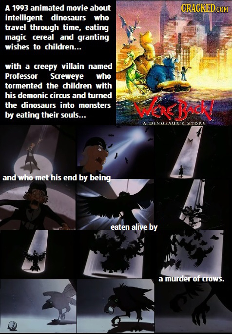 21 Dark Moments In Cherished Children's Movies