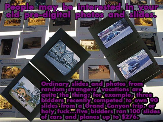 Poople may be interested in your old pro-digital photos and slides. r 20 Zion ABOAD rA 3070 Ordinary slidesand photos from random strangers' vacations