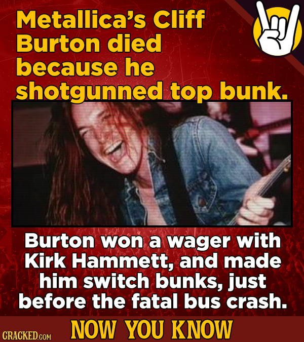 22 Rad Now-You-Know Facts About Your Favorite Bands And Musicians