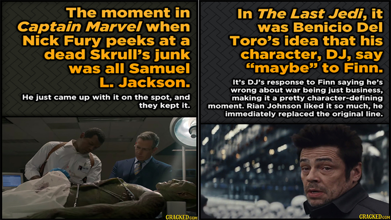 15 Iconic Movie Moments That Actors Made Up On The Spot