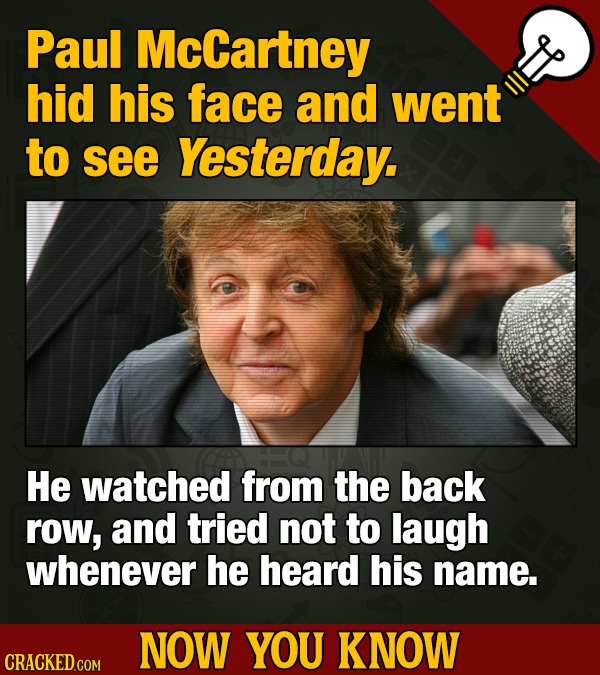 Thirteen 'Now You Know' Facts To Kickstart Your Movie and General Knowledge