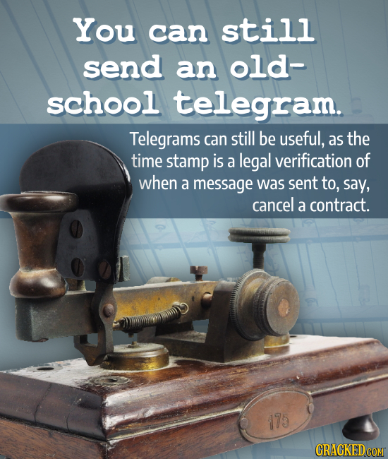 15 Old Technologies Still In Use Well Past Their Expiration Date