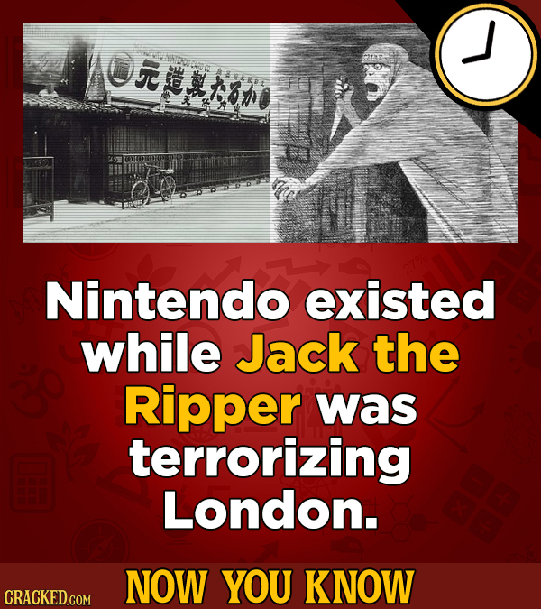 YOIBO Nintendo existed while Jack the Ripper was terrorizing London. NOW YOU KNOW CRACKED GOM