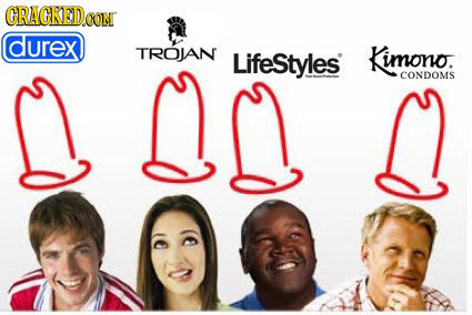 CRACKEDCON durex TROIAN Lifestyles kimono: CONDOMS