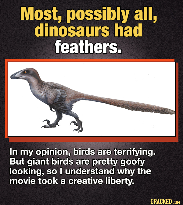 14 Dinosaur Facts 'Jurassic Park' Got Wrong