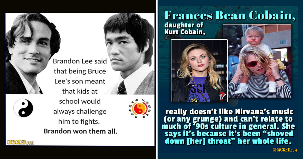 Hidden Side Effects Of Having Famous Relatives