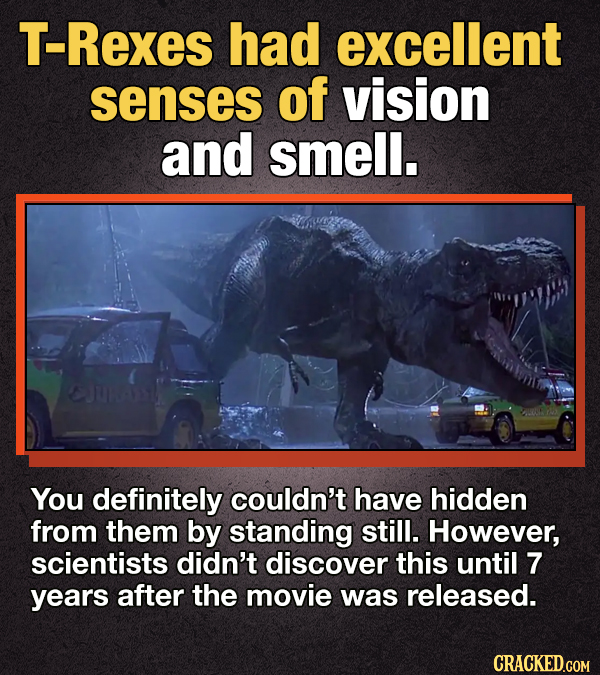 14 Dinosaur Facts 'Jurassic Park' Got Wrong