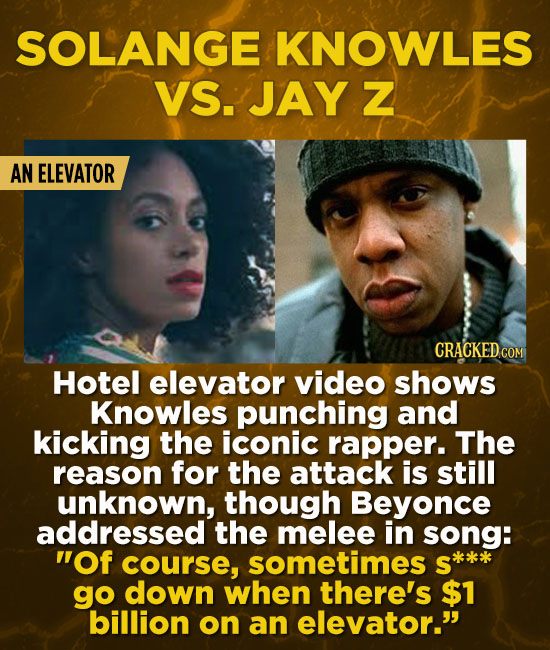 14 Celeb Actual, No-Kidding, Gloves-Off Fistfights