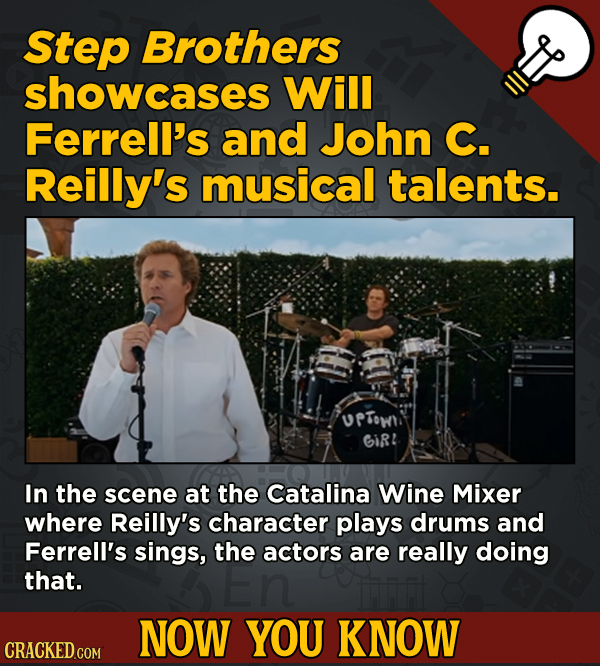13 Little Things You Didn’t Know About Movies And A Bunch Of Other Subjects - Step Brothers showcases Will Ferrell's and John C. Reilly's