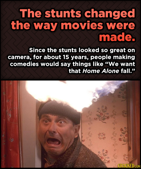 Odd, Fascinating Trivia About Home Alone - The stunts changed the way movies were made.
