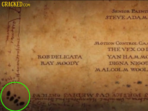 CRACKED COM SENTOR PAINT STEVE ADAM ng'ues MOrton CONrROL CA THE VF CO ROB DELICATA YAN HAMA RAY MOODY DIGNA NIGOU MALCOLM WOOL A11370 SAXCLAWSA AOT2O