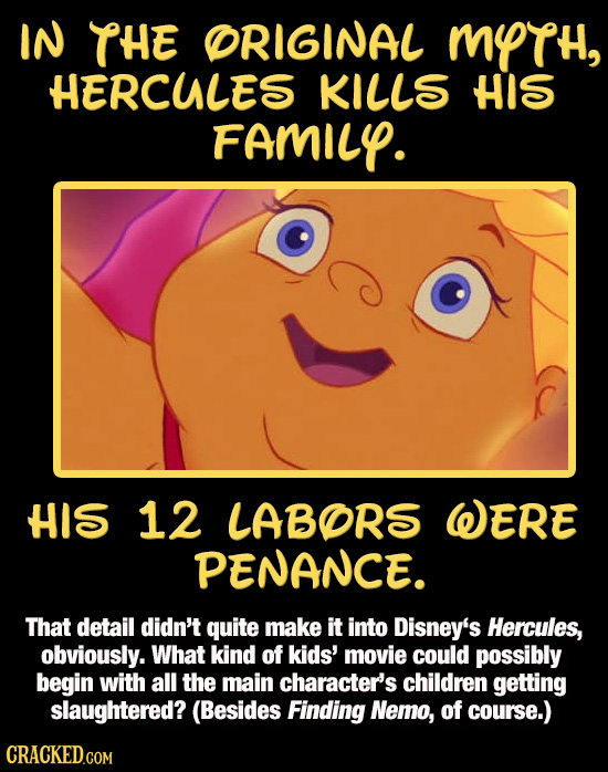20 Horrifying Scenes That Were Cut From Disney Movies
