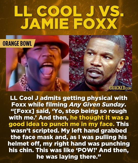 14 Celeb Actual, No-Kidding, Gloves-Off Fistfights