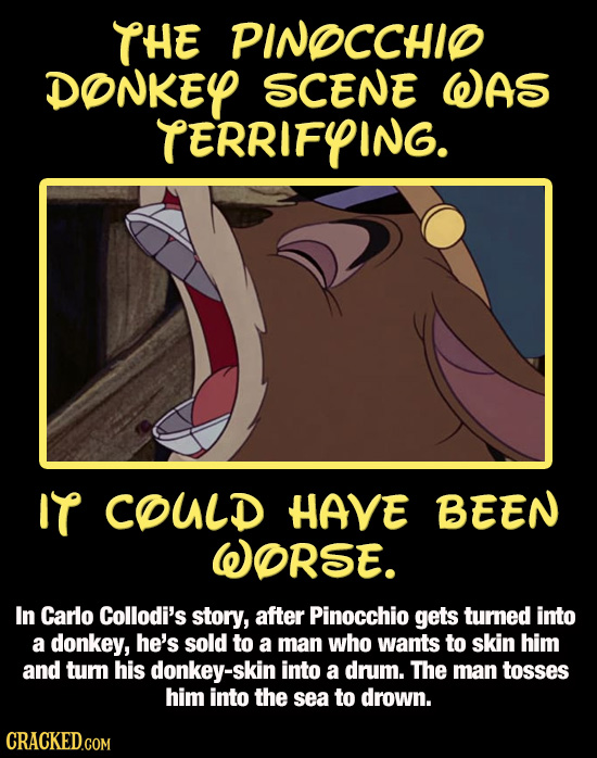 20 Horrifying Scenes That Were Cut From Disney Movies