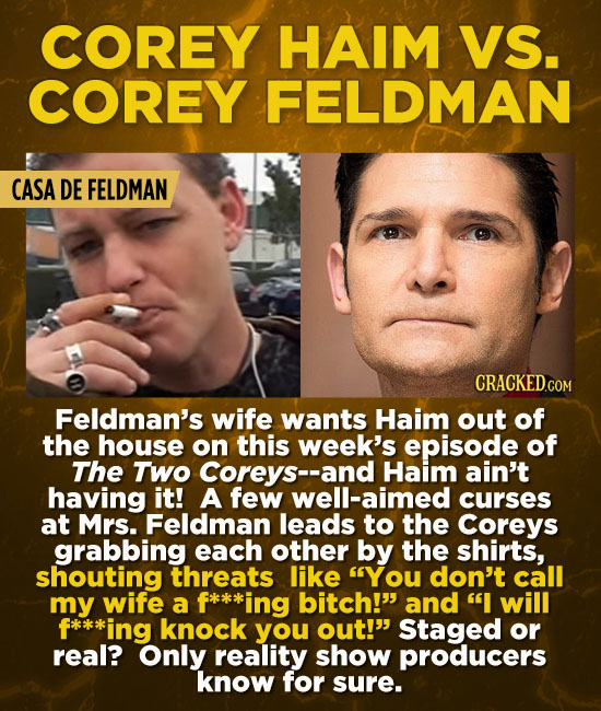 14 Celeb Actual, No-Kidding, Gloves-Off Fistfights