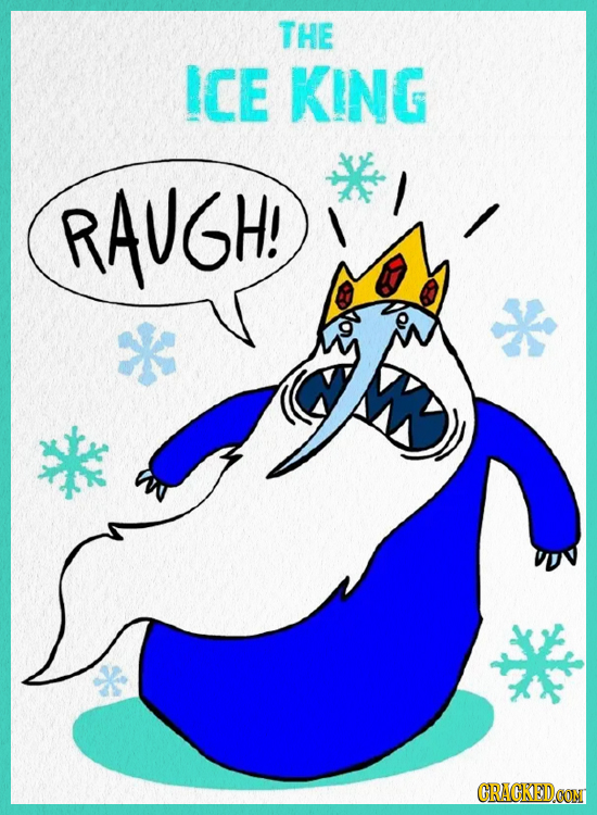THE ICE KING RAUGH! CRAGKEDCONT