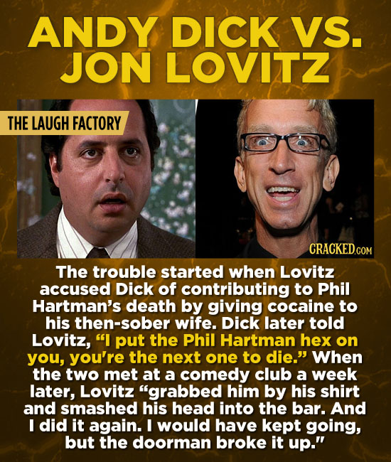 14 Celeb Actual, No-Kidding, Gloves-Off Fistfights