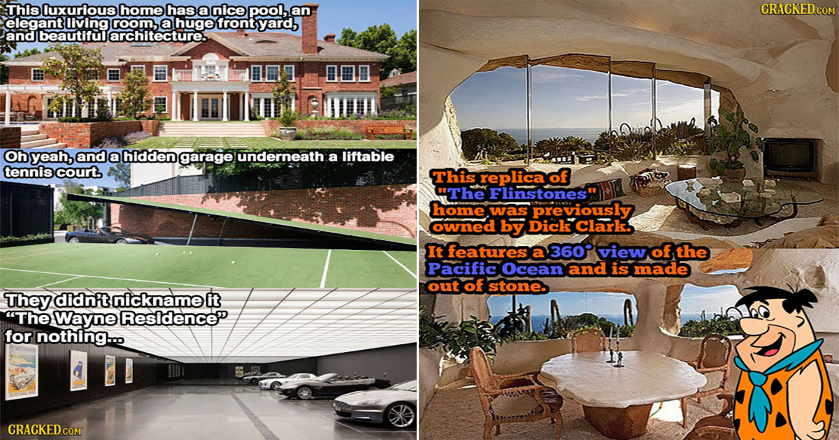 24 Insane Features Of IRL Houses | Cracked.com