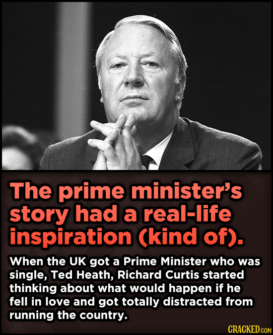 15 Weird Details About Love Actually That You Never Knew - The prime minister's story had a real-life inspiration Ckind of). When the UK got