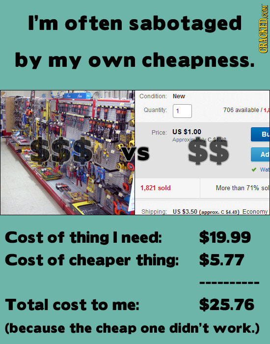I'm often sabotaged by my own cheapness. GRAUIN Condition: New Quantity: 1 706 available Price: US $1.00 Bu $$$ Approximdtohc VS $$ Ad Wat 1.821 sold