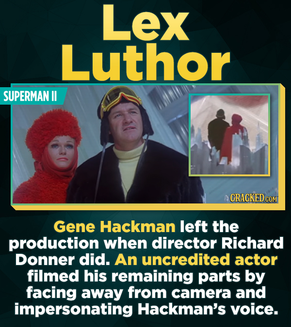 15 Iconic Characters That Were Played By Two People At The Same Time