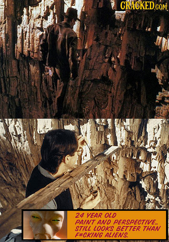 CRACKED GON 24 YEAR OLD PAINT AND PERSPECTIVE STILL LOOKS BETTER THAN FCKING ALLENS.