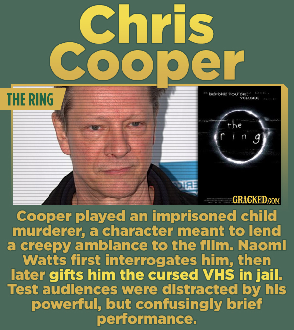 17 Weird Performances And Bizarro Characters They Left On The Cutting Room Floor