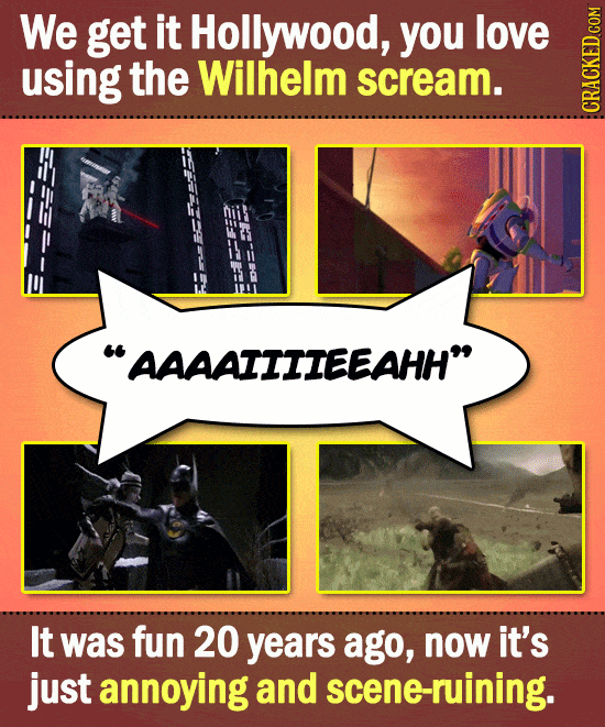 37 Incredibly Distracting Things Hollywood Won't Stop Doing