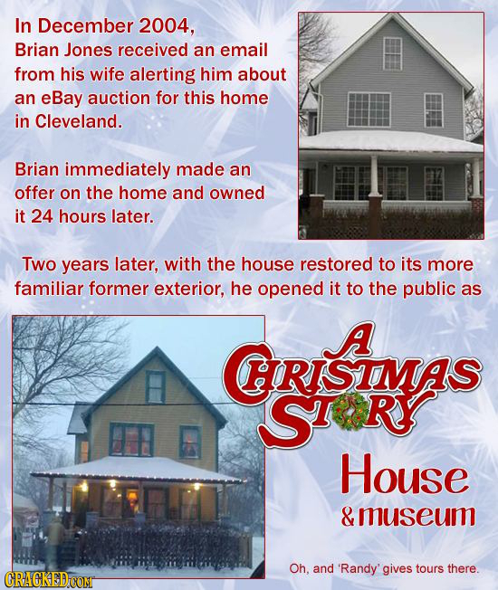 In December 2004, Brian Jones received an email from his wife alerting him about an eBay auction for this home in Cleveland. Brian immediately made an
