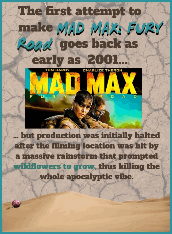 Ridiculous Things That Stalled Famous Movies