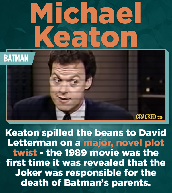 18 Actors Who Really Spilled The Beans