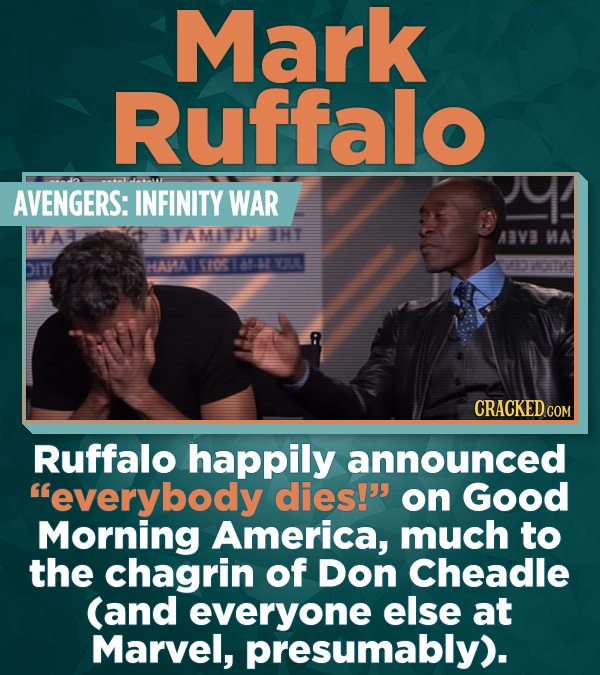 18 Actors Who Really Spilled The Beans