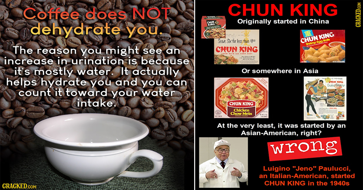 21 Debunked Food Myths | Cracked.com