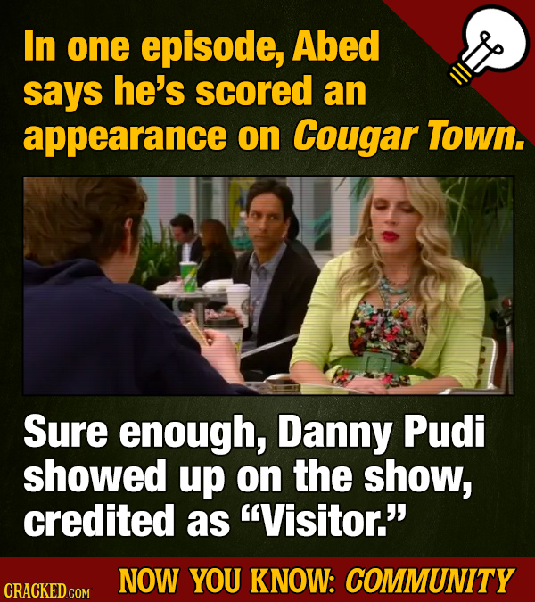 21 'Community' Expert-Level Facts