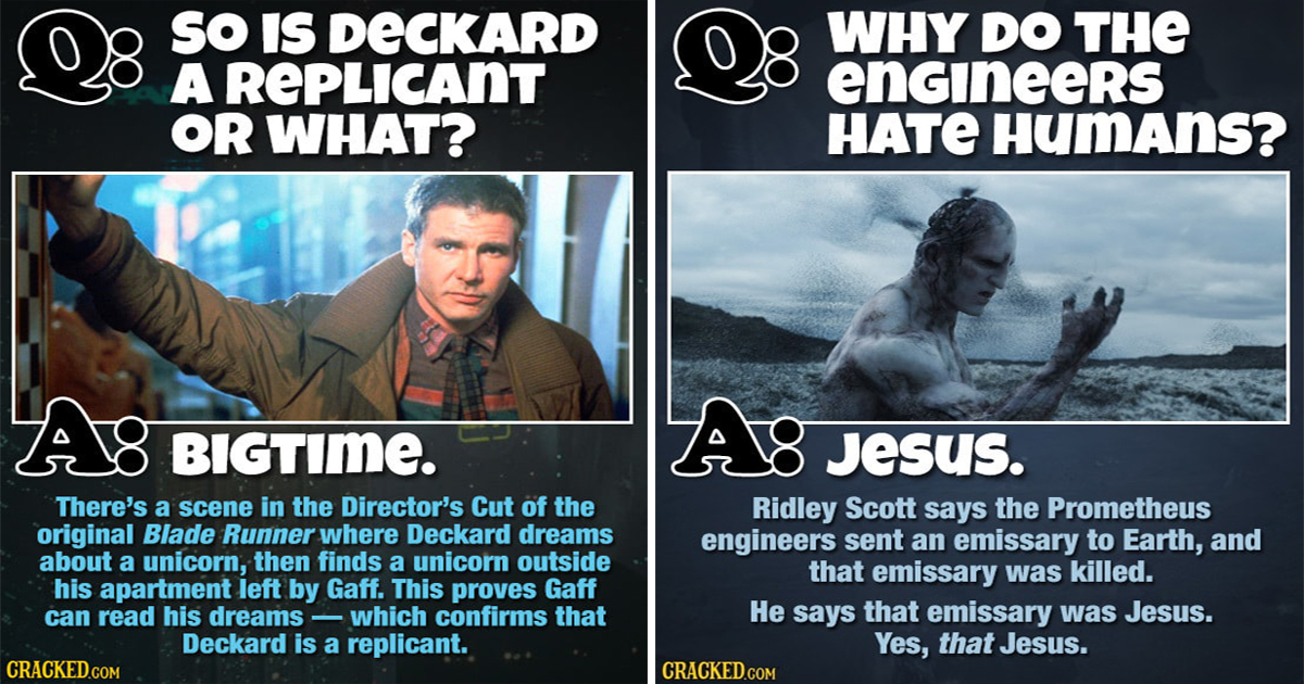 'Unanswered' Movie Questions That Have Been Answered