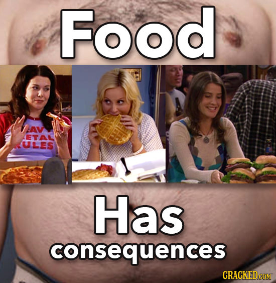 Food LAV ETAL ULES Has consequences CRACKEDCOMT