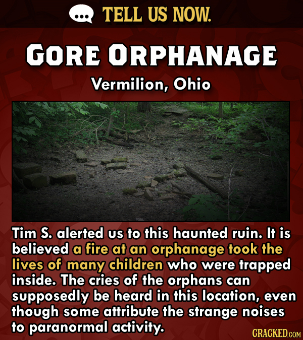 Tell Us Now: What's The Spookiest Local Lore Where You Live?