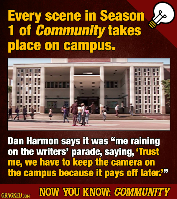 21 'Community' Expert-Level Facts