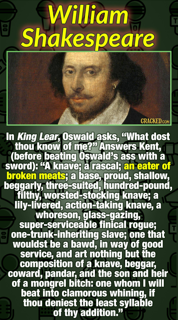 15 Insults That Left A Mark